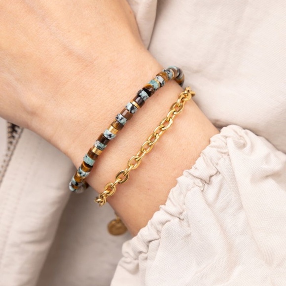 Pig & Hen Amelia Gold Bracelet (OS) - Picture 2 of 5